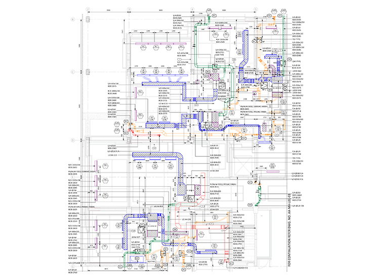 BIM MEPF Shop Drawings